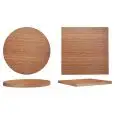 PLATEAU DE TABLE STRATIFIÉ - MOD. S2 - STRATIFIÉ EDGE - EDGE h 50 mm - DISPONIBLE EN DIFFÉRENTES COULEURS - PACK DE N. 1