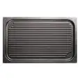 PLAQUE EN ALUMINIUM SILVERSTONE POUR GRILLE GASTRONORM 1/1 - 530x325 mm