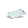 PLATEAUX RECTANGULAIRES EN ACIER INOX - HAUTEUR 1,2 cm