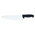 COUTEAU  DE CUISINE - LAME EN ACIER INOXYDABLE TEMPRÉ AISI 420 - POIGNÉE EN CAOUTCHOUC ANTIDÉRAPANTE - LAVABLE AU LAVE VAISSELLE - LAME 24 cm