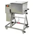 MÉLANGEUR À VIANDE MONOLAME SUR ROUES - MOD. F30/1PC - Capacité : 30 Kg - Puissance 0.75 kW - Poids Kg 40 - Dimensions cm. L 72 x P 46 x P 102 - Norme CE