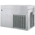 MACHINE À GLAÇONS EN ÉCAILLES PLATS SOUS REFROIDIES- Cod. TN500 - PRODUCTION JUSQU'À  kg 250/24 h - PUISSANCE ABSORBÉE  1700 W - Type de récipient combinable  BIN U420/ U830 - Dim. cm L 87 x P 55 x H 60 - Norme CE