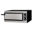 FOUR ÉLECTRIQUE MÉCANIQUE À PIZZA- Mod. BASIC 1/40 - N. 1 chambre - Plan de cuisson en briques réfractaires- Dim. de la chambre  41 x  36 x 9 h - N. Pizzas 1 (Ø cm 32) - Puissance 1,6 Kw - Norme CE