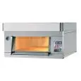 FOUR POUR PAIN ET PATISSERIE - Cod. PFF - Four électrique pour pâtisserie avec plan de cuisson en tôle acier avec bossage - Dimension intérieure chambre de cuisson cm. 80x120x27h - Dimension extérieure cm. 120x168x53h - Puissance maximale Kw 8,2 - N. 4 Pl