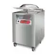 MACHINE D'EMBALLAGE SOUS VIDE À CLOCHE SUR ROUES URANO LINE - Mod MIXER/L DISPLAY - BARRE SOUDANTE 450 mm