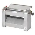 SHEETER - MOD. SF400 - 1 PAIRE DE ROULEAUX - DIM. ROULEAUX cm 40 x Ø 5,5 - BOUTON-POUSSOIR 24VOLT - POWER W 600 - ALIMENTATION TRIPHASÉE 400V/3/50HZ - DIMENSIONS cm L 64 x P 35 x 40 H - POIDS Kg 38
