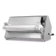 FORMEUSE À PIZZA - MOD. TQS50UNO - 1 ROULEAU - Diamètre pizza 26/45 cm - Poids de la pâte 80/500 gr - Puissance moteur W 250 - monophasé 230V/50Hz - Norme CE - Poids 27 Kg