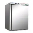 ARMOIRE RÉFRIGÉRÉE EN ACIER INOX AISI 430 ET ABS - STATIQUE - ECO - Mod. G-ER200SS - N. 1 PORTE - CAPACITÉ BRUTE 130 LT - Température +2º/+8ºC - Dim. 60x58,5x85,5 cm - Norme CE