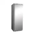 ARMOIRE RÉFRIGÉRÉE EN ACIER INOX AISI 430 ET ABS - STATIQUE - ECO - Mod. G-ER400SS - N. 1 PORTE - CAPACITÉ BRUTE 340 LT - Température +2º/+8ºC - Dim. 60x58,5x185,5 cm - Norme CE