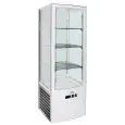 VITRINE RÉFRIGÉRÉE VERTICALE VITRE SUR 4 LATS - Mod. G-LSC235 - VENTILÉ - CAPACITÉ' Lt 235 - Température +2°/+8°C - Dim. 51,5 x48,5 x169,5 H cm - Norme CE