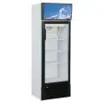 ARMOIRE RÉFRIGÉRÉE EN TÔLE PEINTE ET ALUMINIUM - POUR SNACK - STATIQUE - Mod. G-SNACK176SC - Capacité 171 Lt - N. 1 PORTE EN VERRE - Température +2°/+8°C - Dim. 55 x 45 x 165 cm - Norme CE