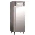 ARMOIRE RÉFRIGÉRÉE EN ACIER INOX AISI 304 - POUR SNACK BAR - STATIQUE - Mod. G-SNACK400TN - CAPACITÉ BRUTE 429  Lt - N. 1 PORTE - Température -2°/+8°C - Dim. 68x70x200 cm - Norme CE