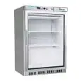 ARMOIRE RÉFRIGÉRÉE EN ACIER INOX AISI 430 ET ABS - STATIQUE - ECO - Mod. G-EF200GSS - N. 1 PORTE - CAPACITÉ 130 LT - Température -18º/-22ºC - Dim. 60x58,5x85,5 cm - Norme CE