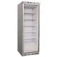 ARMOIRE RÉFRIGÉRÉE EN ACIER INOX AISI 430 ET ABS - STATIQUE - ECO - Mod. G-EF400GSS - N. 1 PORTE EN VERRE - CAPACITÉ 350 LT - Température -18º/-22ºC - Dim. 60x58,5x185,5 cm - Norme CE