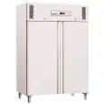 ARMOIRE RÉFRIGÉRÉE EN TÔLE PEINTE ET ALUMINIUM - STATIQUE - Mod. G-GNB1200TN - GASTRONORM 2/1 ( 65x53 cm) - N. 2 PORTES - CAPACITÉ BRUTE 1104 LT - Température +2°/+8°C - Dim. 134x80x201 cm - Norme CE