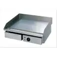 PLANCHA ÉLECTRIQUE DE COMPTOIR - Mod. GHN 55L - Surface lisse - Plan de cuisson 55x35 cm - Puissance kW 3 - Alimentation monophasé - Dim.55 x 49,5 x h 24,5 cm - Norme CE