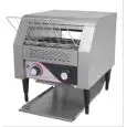 TOASTER CONVOYEUR- Mod. CV 2 - Production horaire n. toasts 300 ÷ 350 - Vitesse réglable - Puissance kW 1,9 - Alimentation monophasé - Dim.36,5 x 43 xh 43 cm - Norme CE
