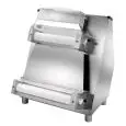 FORMEUSE À PIZZA - DEUX COUPLES DE ROULEAUX (rouleau supérieur parallèle) - Mod. FIP 42 - Longeur rouleaux 420 mm - Puissance hp 0,5 - 370W 230V/1/50Hz - Norme CE