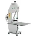SCIE A OS mod.SO155A complète de plan de travail - ANODISE - TRIPHASE - Longueur de la lame 1550 mm - Puissance 1 hp - 750W 230/400V triphasé -  Longueur lame 1550 mm - Hauteur de la coupe utilisable 150x170 mm de largeur - Norme CE - Verni