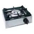PLAN DE CUISSON 1 FEU À GAZ - MOD. BIG7001F - FLAMME PILOTE  - 1 BRÛLEUR À GAZ  (il est possible de composer les combinaisons ) - Puissance  kW 3, 4,5 o 6,5 selon la composition - DIMENSIONS  cm L 35 x P 35 x 17 h