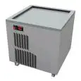 PLAQUE RÉFRIGÉRÉE SUR ROUES  - MOD. VRLEG800 - POUR GLACE ROLL - TEMPÉRATURE MAX DE SERVICE  -38°C - ALIMENTATION MONOPHASÉ  - PUISSANCE   Kw 1,23 - Dim.  PLAQUE  cm 61 x 56 - DIM. EXTÉRIEURES  cm L 80 x P 75 x 85h