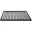 GRILLE EN ALLIAGE ALUMINIUM 3003 ANTI-ADHÉSIVE POUR GRILLADES GASTRONORM 1/1 530x325 mm.