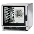FOUR ÉLECTRIQUE À CONVECTION POUR GASTRONOMIE ET PÂTISSERIE - MOD. MID 6 MEC - AVEC VAPEUR DIRECT - ALIMENTATION TRIPHASÉ  400V/3/50Hz - PUISSANCE KW 7,65 - CAPACITÉ : 6 X (GN 1/1 ; 60X40) - DIMENSIONS  Cm L 84 X P 91 X h 83