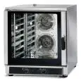 FOUR ÉLECTRIQUE À CONVECTION POUR GASTRONOMIE ET PÂTISSERIE - MOD. MID 7 MEC - AVEC VAPEUR DIRECT - ALIMENTATION TRIPHASÉ  400V/3/50Hz - PUISSANCE KW 10,7 - CAPACITÉ : 7 X (GN 1/1 ; 60X40) - DIMENSIONS  Cm L 84 X P 91 X h 93