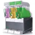 MACHINE PROFESSIONNELLE À GRANITA - MOD. FBM 3 L - 3 CUVES - 1 COMPRESSEUR - THERMOSTAT POUR MODALITÉ RÉFRIGÉRATEUR À BOISSONS - CAPACITÉ RÉCIPIENT 10 + 10 + 10 L - Dim. L 54 x P 47 x h 69 cm - NORME CE
