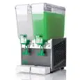 DISTRIBUTEUR DE BOISSONS FROIDES - MOD. EXTRA 20/2 INOX - POUR BOISSONS NON GAZEUSES - 2 BOISSONS - CAPACITÉ 20 L x 2 - Dim. L 36 x P 47 x h 67 cm - NORME CE