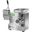 Combinaison hachoir à viande et Râpe 22/AT - Groupe broyage inox - Triphasé - Production horaire hachoir à viande Kg/h/h 150-250 - Production horaire Râpe Kg/h 40 - Norme CE