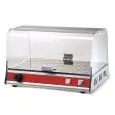 VITRINE PRÉSENTOIR CHAUFFANTE  - MOD. RENO 1 - PUISSANCE  W 300 - ALIMENTATION   V 230/50Hz MONOPHASÉ  - TEMPÉRATURE  °C 0/+40 - TABLETTE D'EXPOSITION DE cm L 48 X P 29 - DIM. Cm L50 X P35,5 X h32,5 - Norme CE