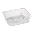 Cuve en polycarbonate - glacier - transparent - Dimensions cm 36x25 (intérieur mm 332x227) - Hauteur cm 8 - Lt 5,4