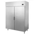 ARMOIRE RÉFRIGÉRÉE EN ACIER INOX - Mod. 96TN - Gastronorm 2/1 (65 x 53 cm) - 2 PORTES - FROID VENTILÉ - CAPACITÉ 1400 L - CLASSE ÉNERGÉTIQUE C - TEMPÉRATURE -2° / +8° C - Dim. L 144 x P 80 x h 202 cm - Norme CE