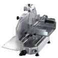 TRANCHEUSE VERTICALE  - Mod. 37AIPVC - Convient pour charcuterie - Alimentation MONOPHASÉ  230V/1/50Hz - Lame Ø 370 - Largeur max de coupe mm 290x275 - Aiguiseur  fixe  - Norme CE