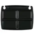 MINI PLATEAU DE FÊTE - MOD. 101003 - COLLECTION DESIGNER - POLYPROPYLÈNE - PACK DE 30 PCS - DIM. cm L 31 X P 23,5 - NORME CE