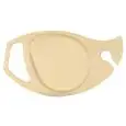 MINI PLATEAU TRAITEUR - MOD. 101004 - COLLECTION DESIGNER - POLYPROPYLÈNE - PACK DE 50 PCS - DIM. cm L 31 X P 17 - NORME CE