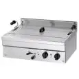 FRITEUSE ÉLECTRIQUE - LIGNE PÂTISSERIE - MOD. PFE1813 - POUR PÂTISSERIE - N. 1 RÉSERVOIR LT. 21 D'HUILE - DIMENSIONS CM L 70 X P 58 X h 25 - Poids Kg 31