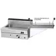 FRITEUSE À GAZ - LIGNE DE PÂTISSERIE - MOD. MFG1800 - POUR PÂTISSERIE - N. 1 TUB LT. 18 D'HUILE - DIMENSIONS CM L 70 X P 58 X H 25 - Poids Kg 48