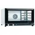 FOUR À CONVECTION ÉLECTRIQUE UNOX - Mod. XF043 DOMENICA - POUR BOULANGERIE ET PÂTISSERIE - Capacité n. 4 plateaux / grilles cm 60 x 40 - Puissance Kw 5,3 - Alimentation triphasée 400V/3/50-60Hz - Ouverture du volet de haut en bas - Dimensions cm L 80 x P 