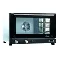 FOUR À CONVECTION ÉLECTRIQUE UNOX - Mod. XF013 LISA - POUR BOULANGERIE ET PÂTISSERIE - Capacité n. 3 plateaux / grilles cm 46 x 33 - Puissance Kw 2,7 - Alimentation monophasée 230V/1/50-60Hz - Ouverture du volet de haut en bas - Dimensions cm L 60 x P 58,