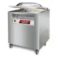 MACHINE D'EMBALLAGE SOUS VIDE À CLOCHE SUR ROUES URANO LINE - Mod MAJOR - N 2 BARRES SOUDANTES 550 mm
