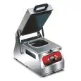 MACHINE À SCELLER POUR CUVES DE COMPTOIR TERRA LINE - Mod SEAL300 Digit - DIMENSION MAX DE RÉCIPIENTmm 265 x 196