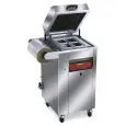 MACHINE À SCELLER SOUSVIDE GAZ POUR CUVES SUR ROUES TERRA LINE - Mod TRAY800LCD - DIMENSION MAX DE RÉCIPIENT 265 x 325 mm
