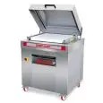 MACHINE D'EMBALLAGE SOUS VIDE À CLOCHE SUR ROUES GIOVE LINE - Mod XL 50 - N 2 BARRES SOUDANTES 500 mm