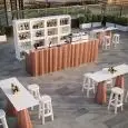 COMPTOIR DE BAR POUR L'EXTÉRIEUR - MOD FROZEN