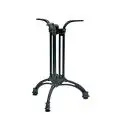 Base - couleur noir - Structure en aluminium verni, pieds réglables - Modèle 152-CA101