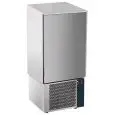 CELLULE DE REFROIDISSEMENT - MOD.BU15I - Refroidissement à air - CAPACITÉ plaques: N.15 x GN 1/1 (cm 53x32,5) ou N. 15 60x40 cm - CAPACITÉ de refroidissiment: +70° +3° (45 Kg) - CAPACITÉ de surgelation: +70° -18° (25 Kg) - Dim. extérieures 75x74xh186/189 