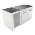 COMPARTIMENT À BAR RÉFRIGÉRÉ ENCASTRABLE - MOD. CIR850/BT150 - Température BT -18°C/-20°C - L. 150 cm - AVEC UNITÉ CONDENSATRICE INCORPORÉE