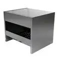 Trèmie pour pain équipée de tiroir ramasse miettes- Longueur cm 72 - Profondeur 60 cm - Hauteur 60 cm